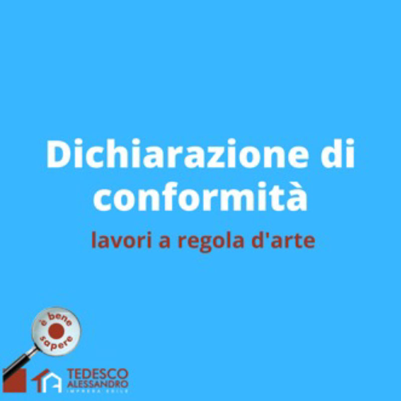 Dichiarazione di conformità